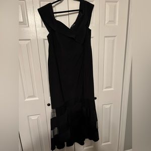 Xscape black gown